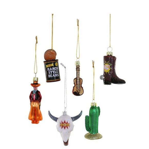 Wild West Miniature Ornaments